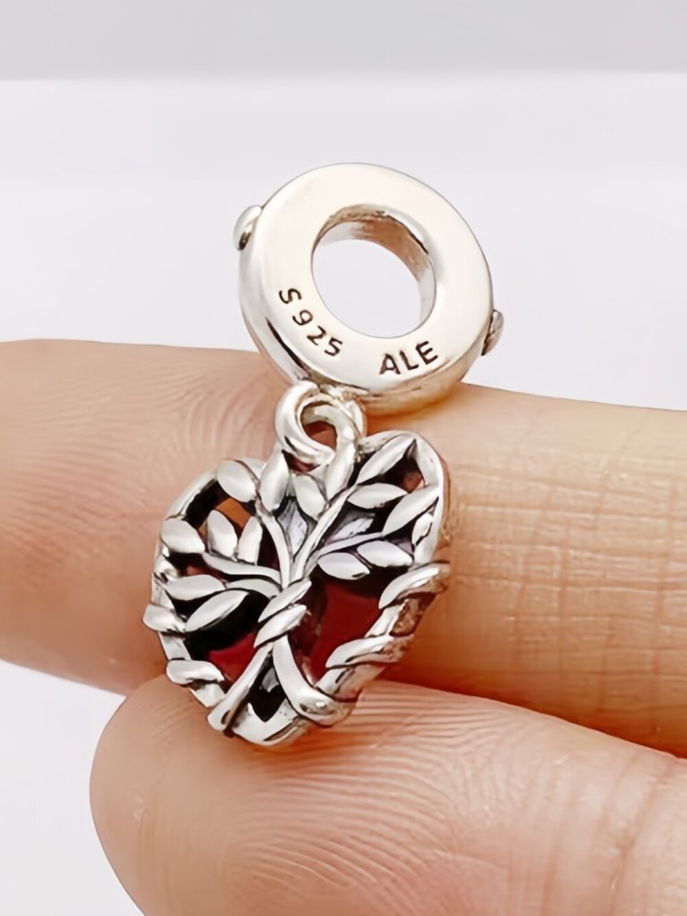 Pandora Heart Family Tree Dangle Charm